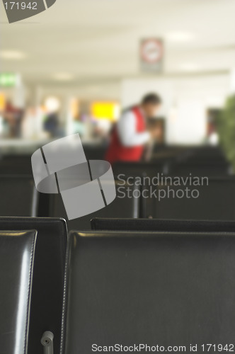 Image of waiting room-airport