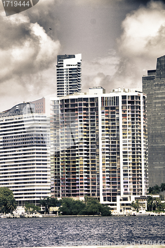 Image of Tall Buldings of Miami in Florida