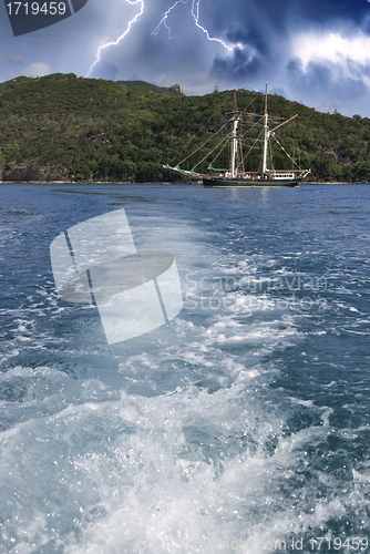 Image of Storm over Whitsunday Islands