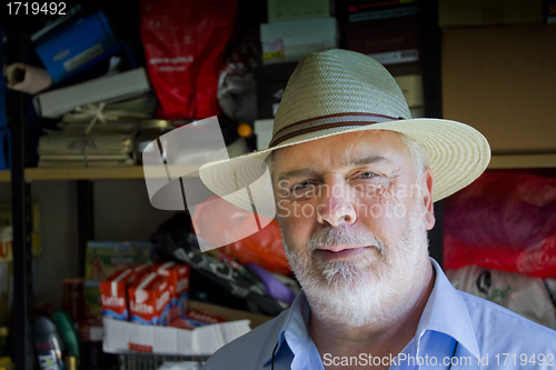 Image of Italian Farmer in his House