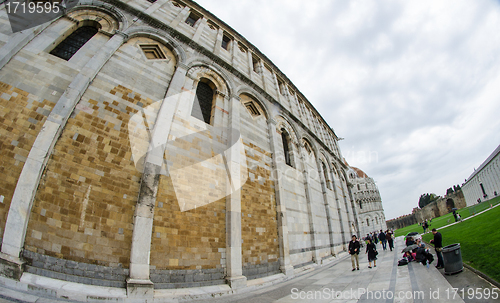 Image of Architectural detail of Miracle Square in Pisa