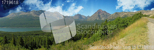 Image of Panorama of Glacier National Park