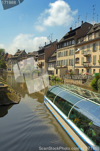 Image of barge on canal