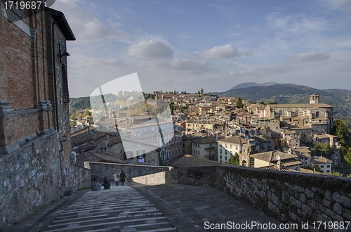 Image of Ancient Architecture in Montefalco, Umbria