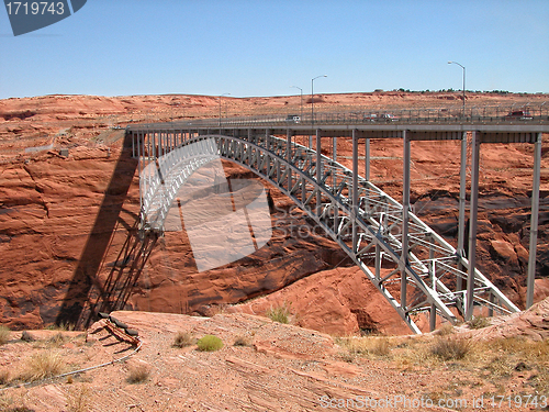 Image of Glen Canyon Dam near Lake Powell