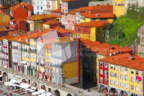 Image of Portugal. Porto city. Old historical part of Porto.