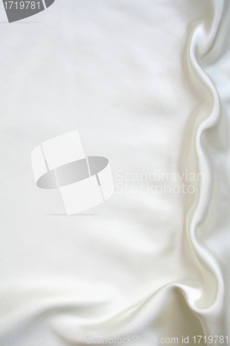 Image of Smooth elegant white silk as wedding background