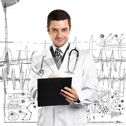Image of Doctor Man With Stethoscope