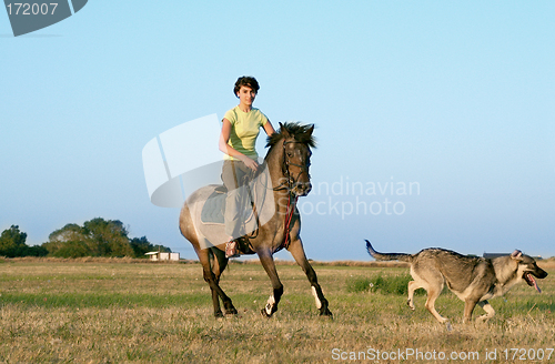 Image of teen rider