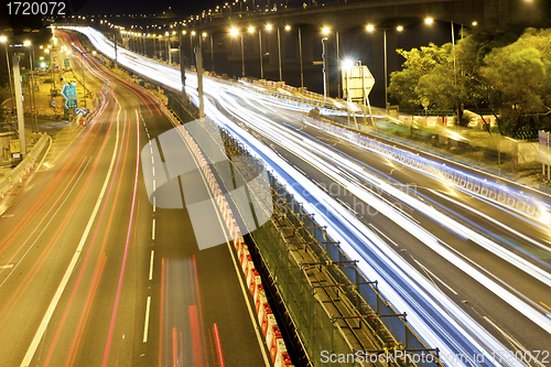 Image of Traffic in Hong Kong at highway