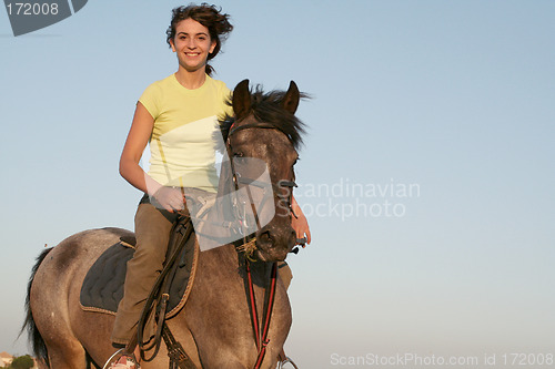 Image of teen rider