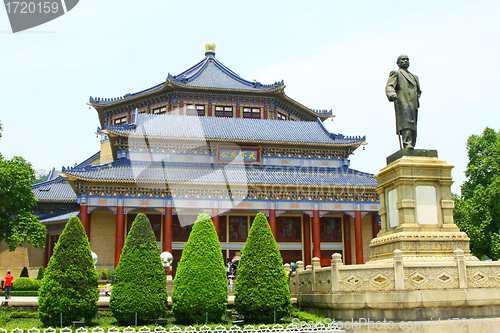 Image of Sun Yat-sen Memorial Hall in Guangzhou, China 