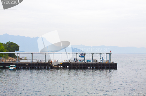 Image of Pier along the coast