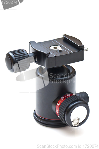 Image of Professional tripod head isolated on white 