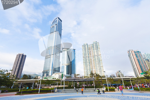 Image of Skyline in Hong Kong at day