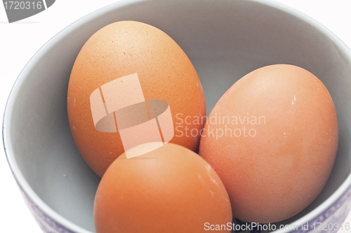 Image of Eggs in a bowl