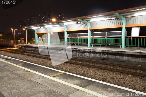 Image of Train station in Hong Kong