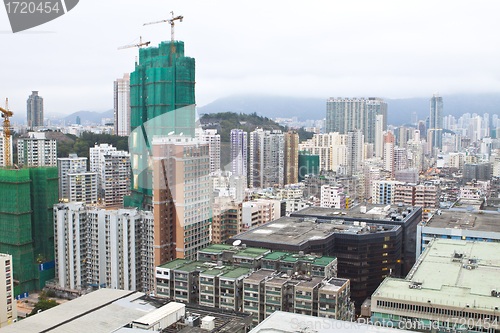 Image of Hong Kong downtown cityscape