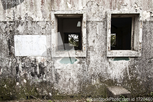 Image of Vintage and damaged wall background