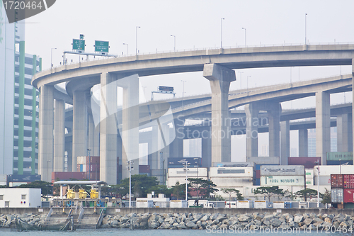 Image of Freeway and highway in Hong Kong