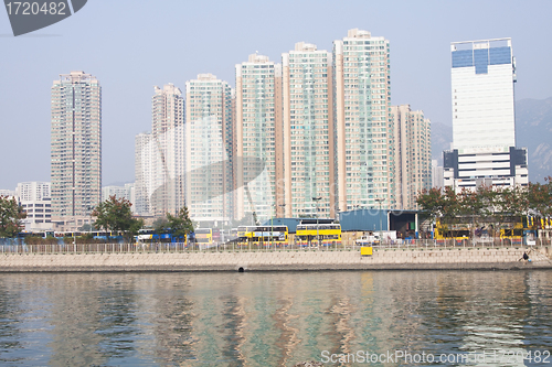 Image of Hong Kong downtown at day