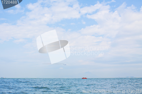 Image of Ocean and the sky in Hong Kong