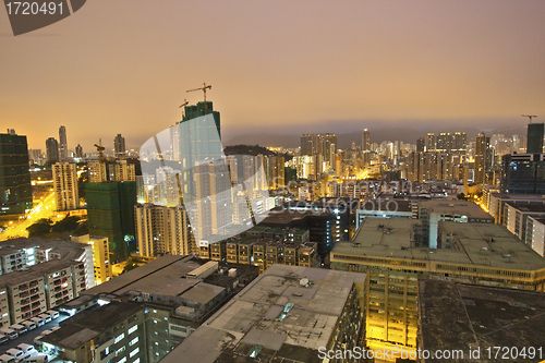 Image of Hong Kong morning at downtown