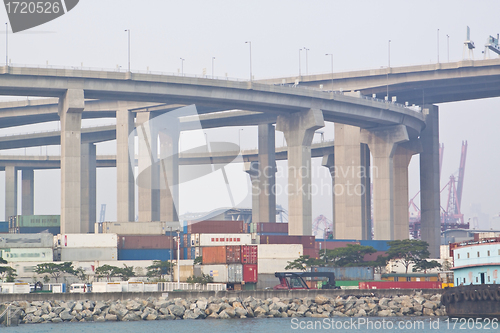 Image of Freeway and highway in Hong Kong