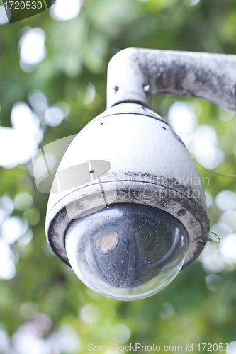 Image of Surveillance camera (Dome CCTV camera)