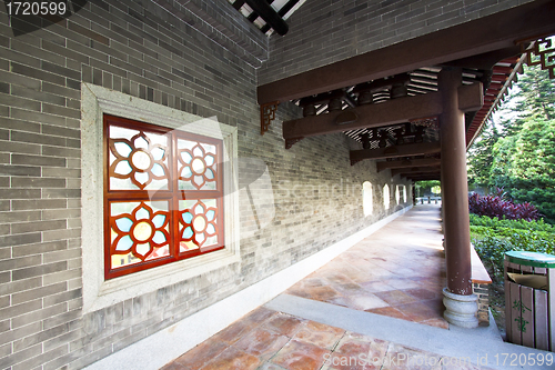 Image of Chinese garden in Hong Kong