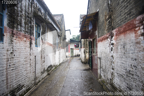 Image of Alley in Chinese village