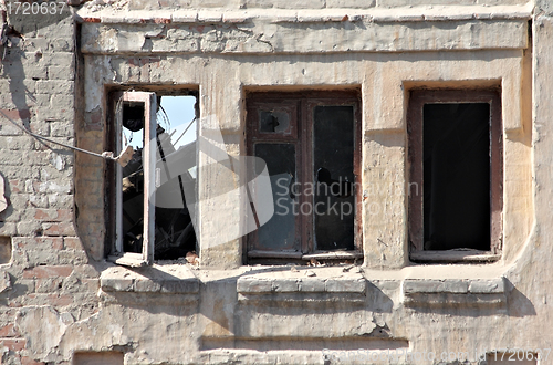 Image of Some broken windows