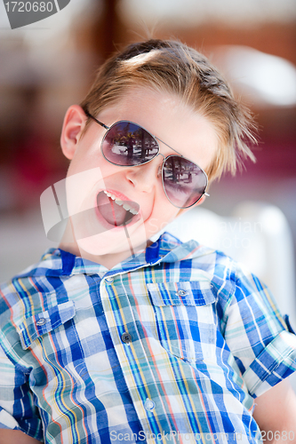 Image of Happy boy portrait