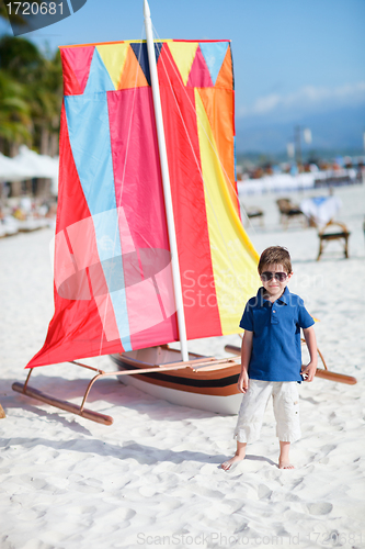 Image of Boy on vacation