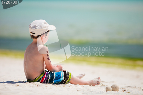 Image of Boy on vacation