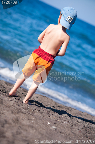 Image of Boy at the beach