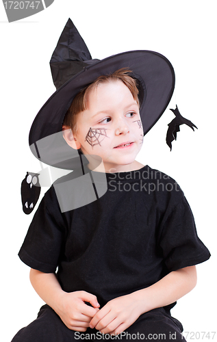 Image of Halloween studio portrait