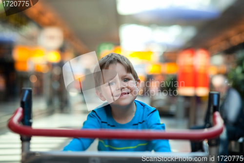 Image of Boy at airport