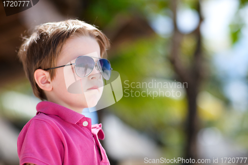 Image of Boy on vacation