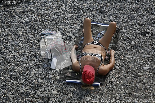 Image of Bikini woman