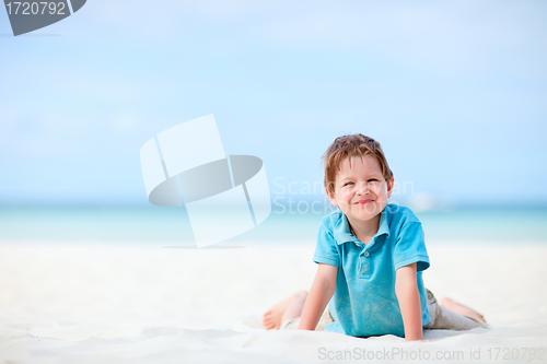 Image of Boy on vacation