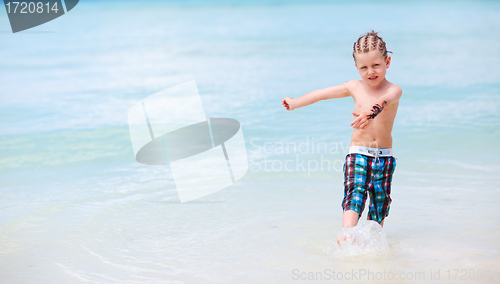 Image of Boy on vacation