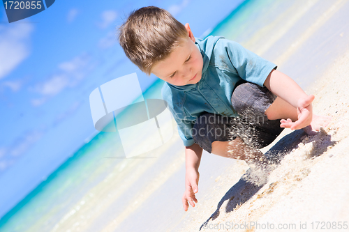 Image of Child on Vacation