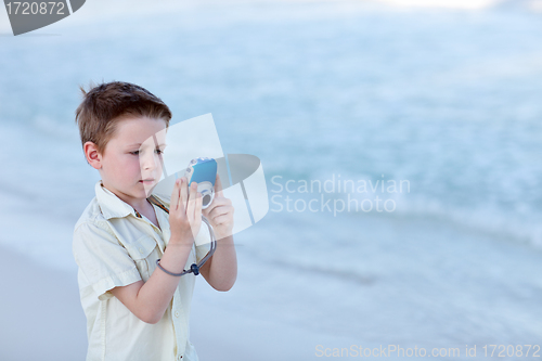 Image of Young photographer