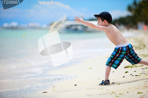 Image of Boy on vacation