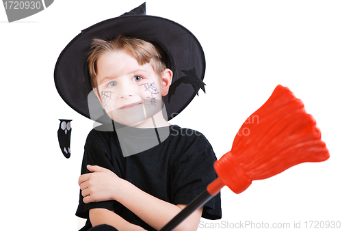 Image of Boy in Halloween costume