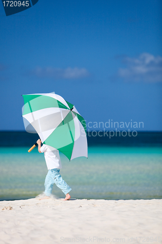 Image of Boy on vacation