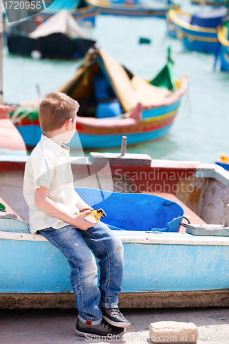 Image of Little boy in Malta