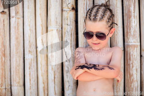 Image of Boy on vacation