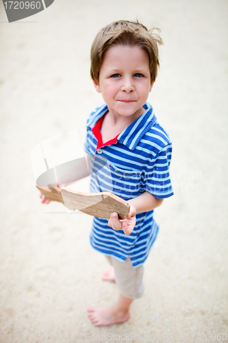 Image of Portrait of little boy